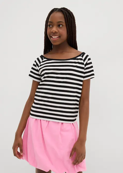 T-shirt en coton extensible, bonprix