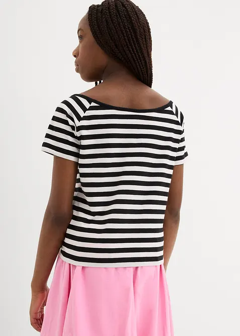 T-shirt en coton extensible, bonprix