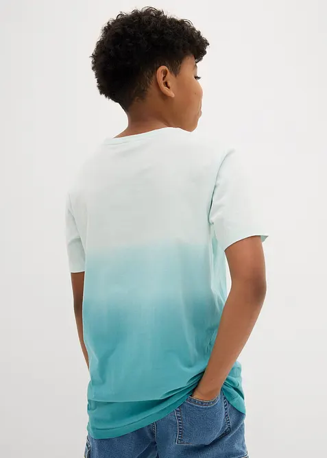 T-shirt 100% coton avec dégradé de couleur, bonprix