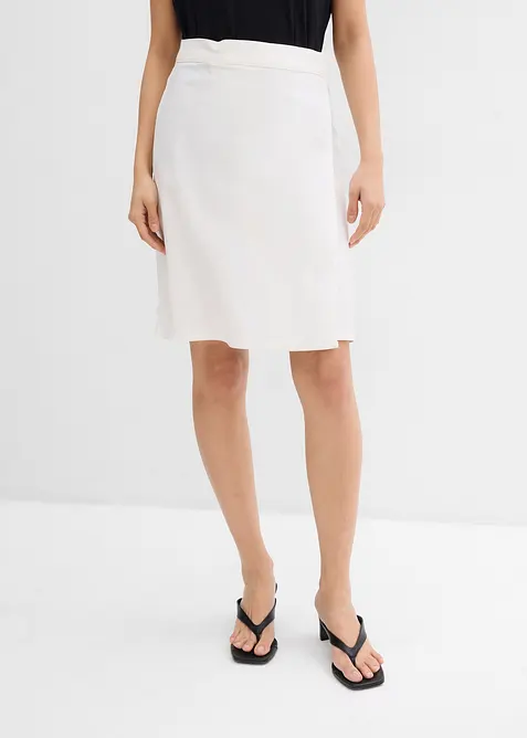 Mini-jupe en twill, bonprix