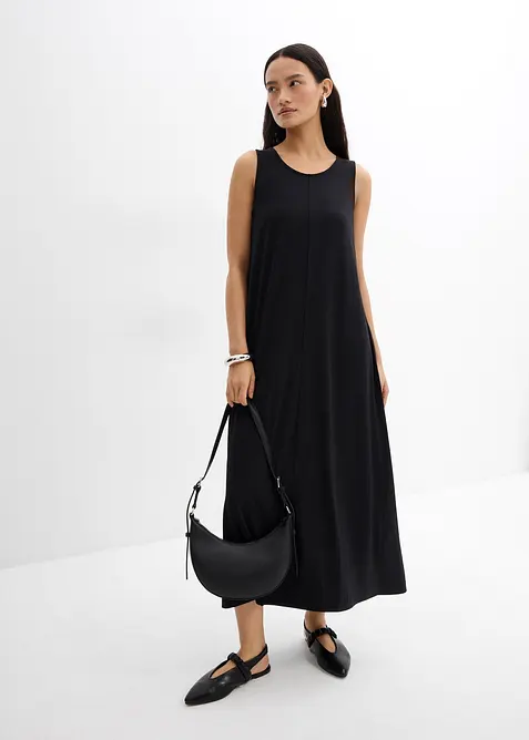 Robe midi &eacute;vas&eacute;e, bonprix