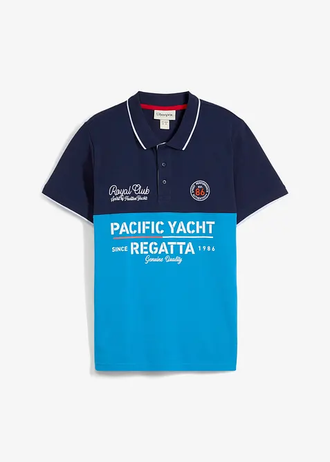 Polo en maille piquée 100% coton, bonprix