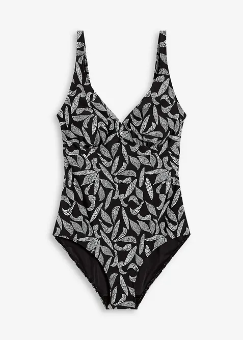 Maillot 1 pièce sculptant, maintien modéré, bonprix