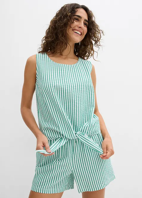 Top blouse 100% coton, bonprix