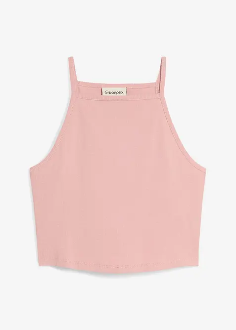 Top côtelé 100% coton, bonprix