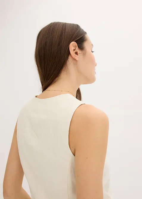 Gilet sans manches à nouettes, bonprix