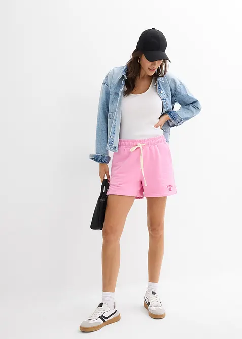Short en molleton 100% coton, bonprix