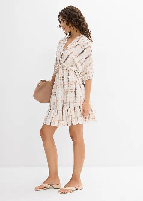 Robe courte en viscose fluide, bonprix