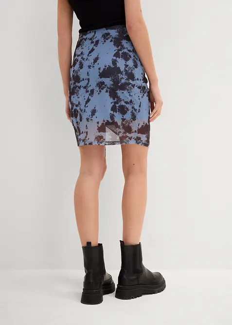 Mini-jupe en mesh, bonprix