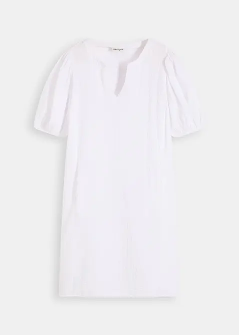 Robe courte en gaze de coton, bonprix