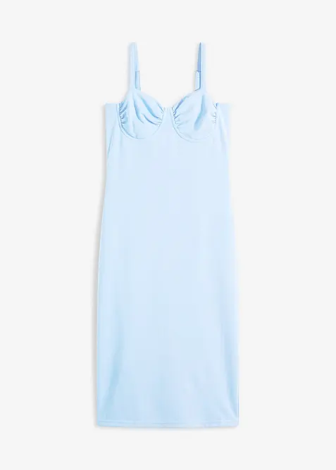 Robe midi ajustée, bonprix