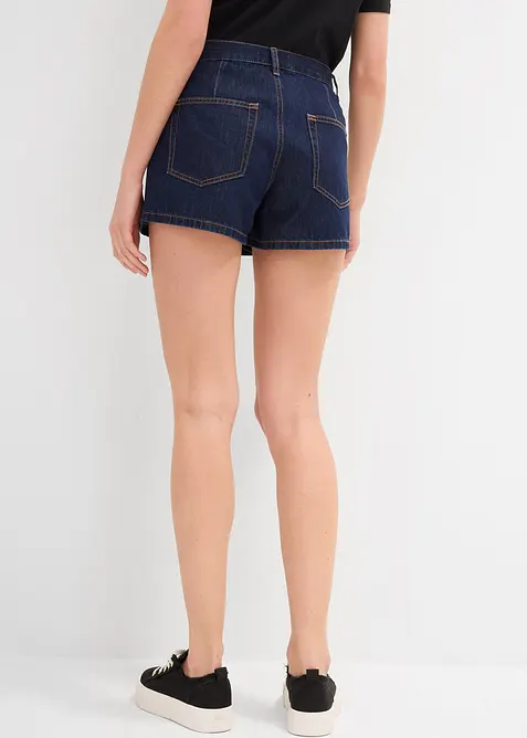 Jupe-short en jean, taille mi-haute, bonprix