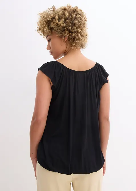T-shirt doux en viscose extensible, bonprix