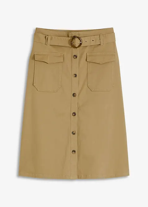 Jupe en twill, bonprix