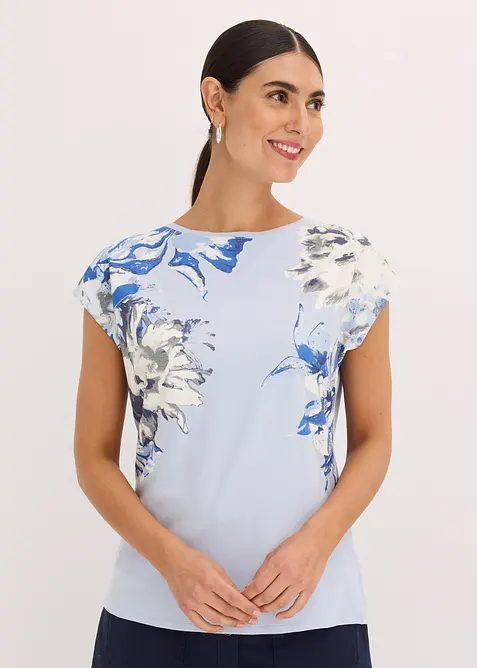 T-shirt à épaules descendues, bonprix