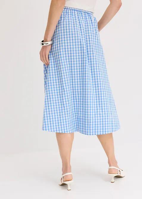 Jupe midi 100% coton, bonprix