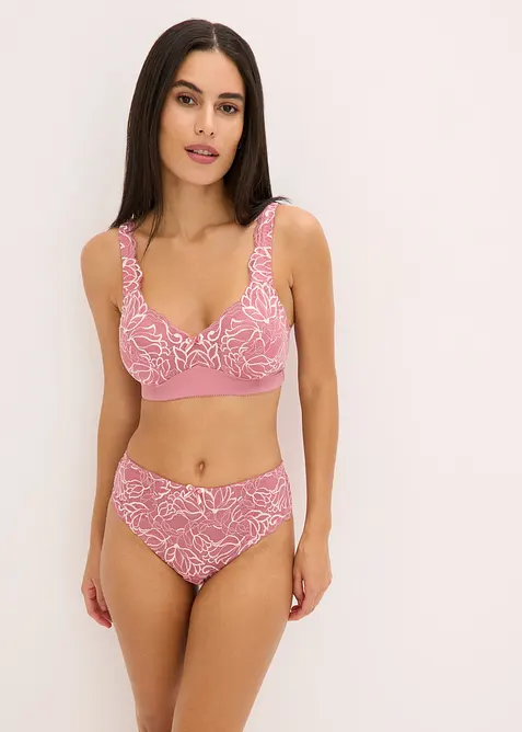 Soutien-gorge minimiseur sans armatures &agrave; bretelles rembourr&eacute;es, bonprix