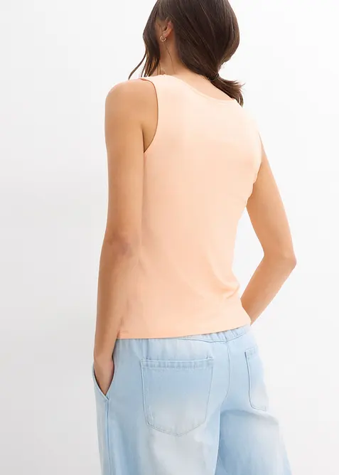 Lot de 2 tops en viscose douce, bonprix