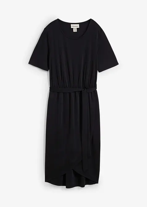 Robe ajustée en jersey de viscose mélangée, bonprix
