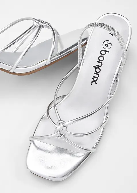 Sandales à talons, bonprix