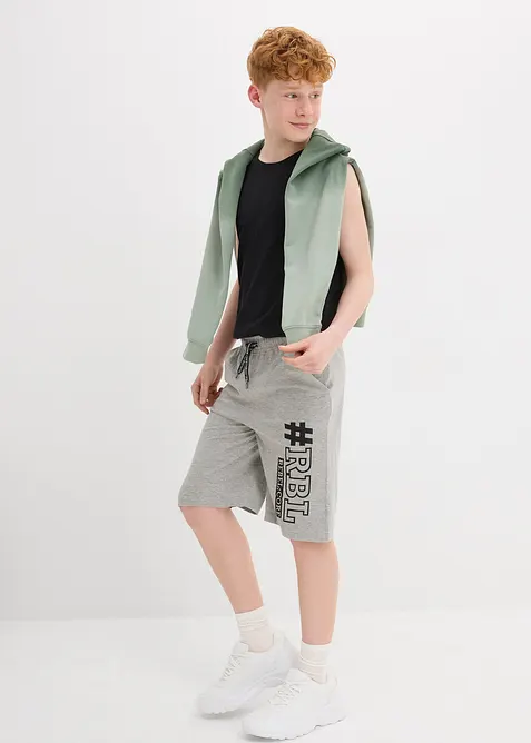 Lot de 2 bermudas garçon, bonprix