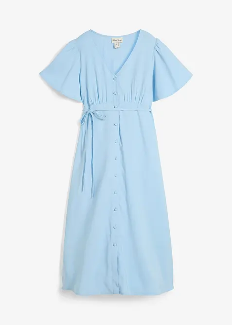 Robe de grossesse et d'allaitement avec patte de boutonnage, bonprix