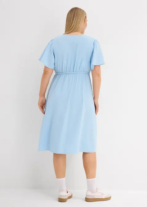 Robe de grossesse et d'allaitement avec patte de boutonnage, bonprix