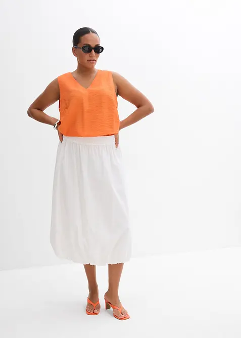 Jupe boule 100% coton, bonprix