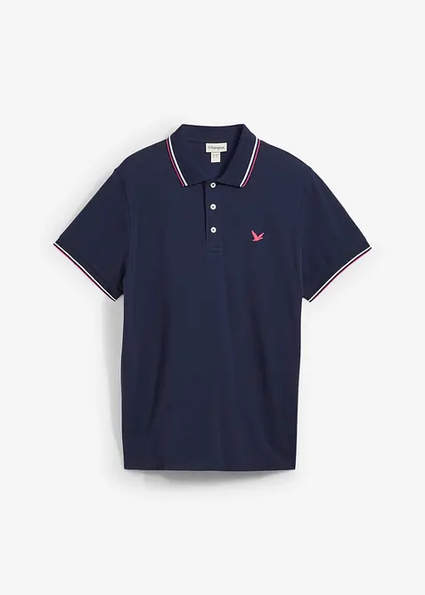 Polo en maille piquée 100% coton, bonprix