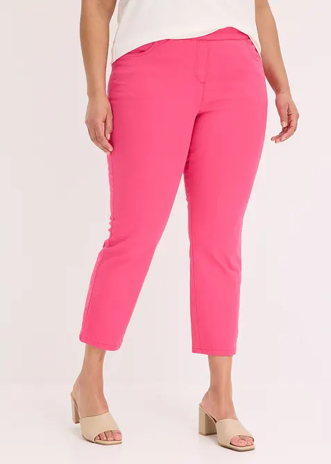 Pantalon 7/8 &agrave; taille &eacute;lastiqu&eacute;e, bonprix