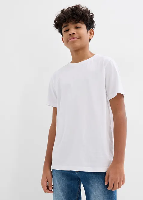 Lot de 5 T-shirts 100% coton, bonprix