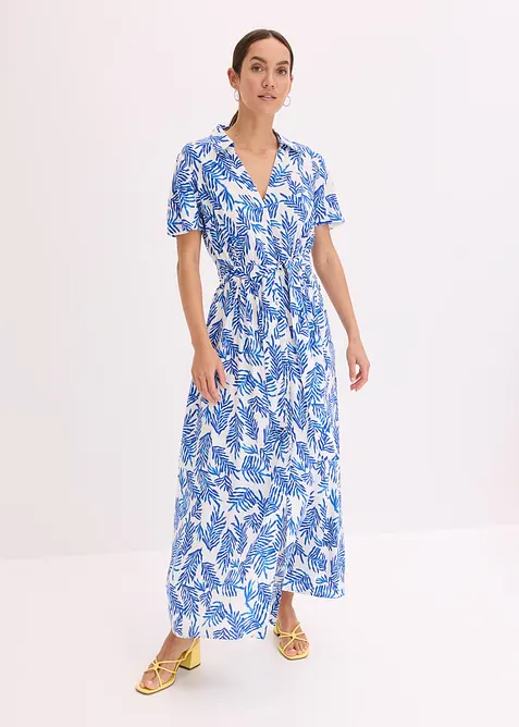 Robe longue et imprimée en viscose fluide, bonprix