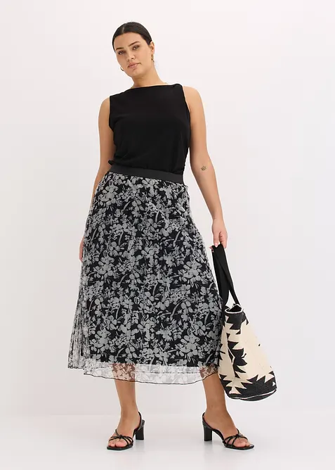 Top en jersey twisté, bonprix