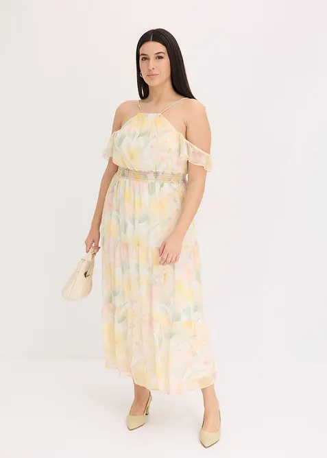 Robe longue imprimée, bonprix