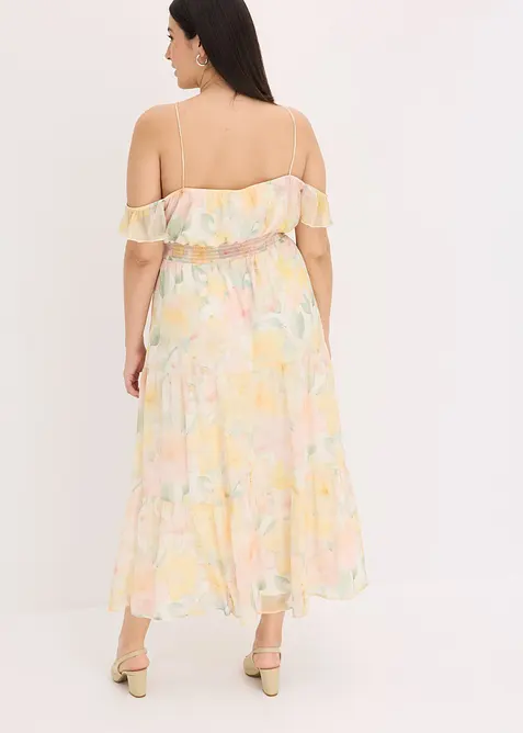 Robe longue imprimée, bonprix
