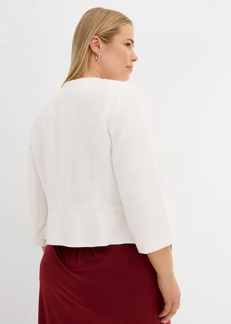 Blazer de grossesse court en satin, bonprix