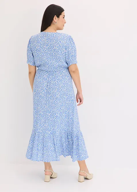 Robe longue imprim&eacute;e, bonprix