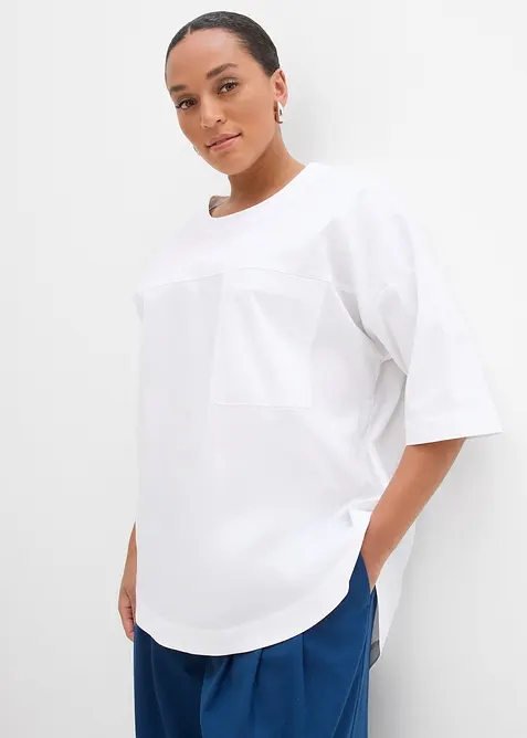 Blouse en jersey oversize, bonprix