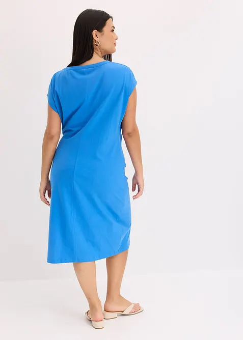 Robe nouée en jersey de coton stretch, bonprix