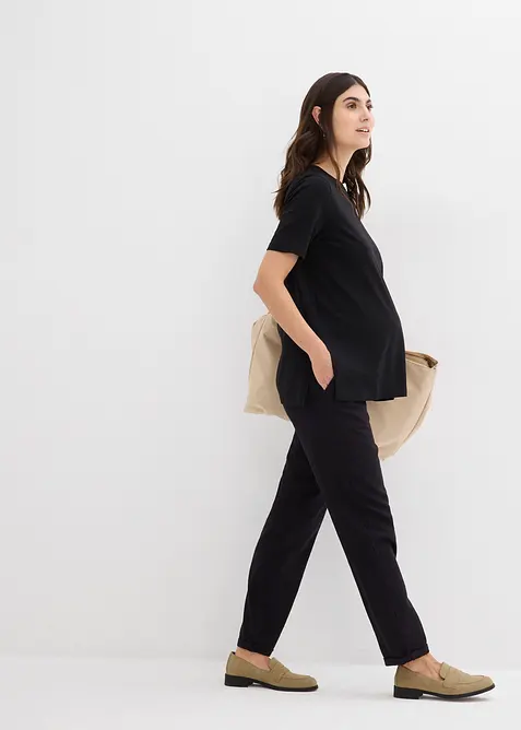 T-shirt 2en 1  de grossesse et d'allaitement avec fentes sur le côté, bonprix