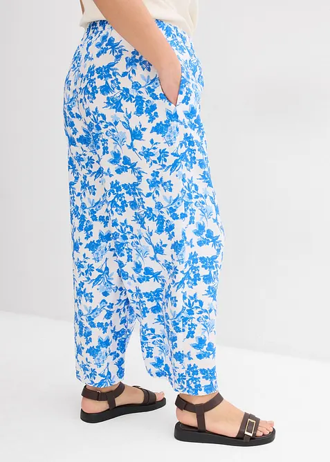 Jupe-culotte fluide en viscose mélangée, bonprix