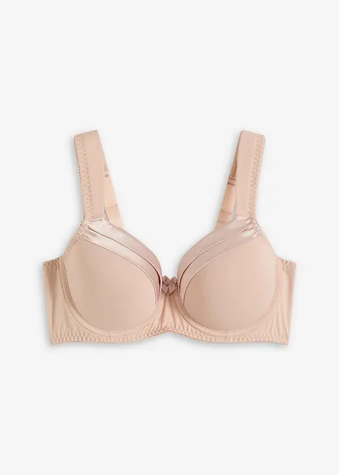 Soutien-gorge coton à coques et armatures, bonprix