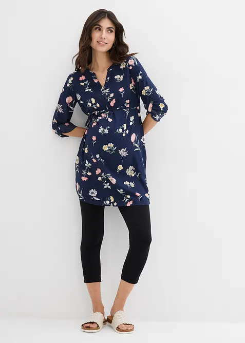 Robe blouse 2en1 de grossesse et d'allaitement en viscose, bonprix