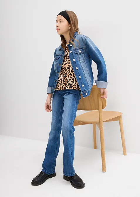 Lot de 2 T-shirts 100% coton, bonprix