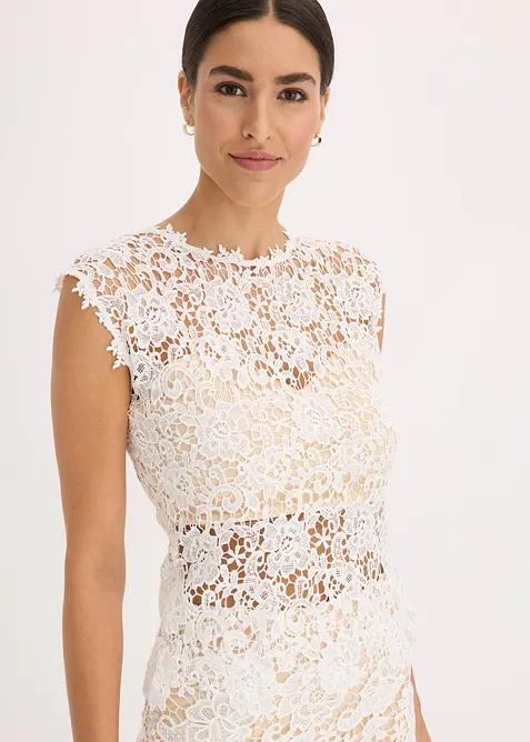 Top en dentelle, bonprix