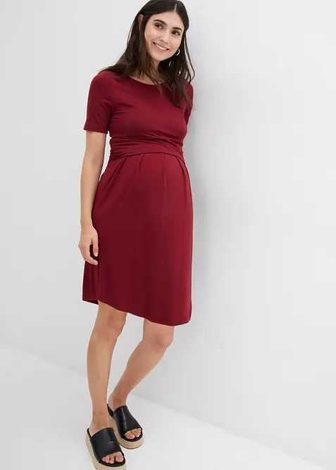 Robe de grossesse 2en1 en viscose, fonction allaitement discr&egrave;te, bonprix