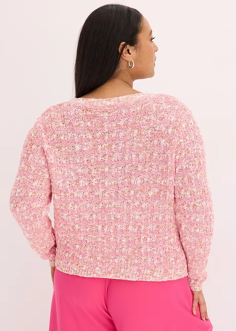 Gilet en maille bouclette, bonprix