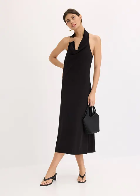 Robe midi avec un détail métallique, bonprix