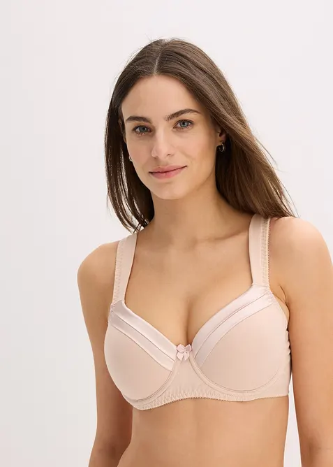 Soutien-gorge coton à coques et armatures, bonprix