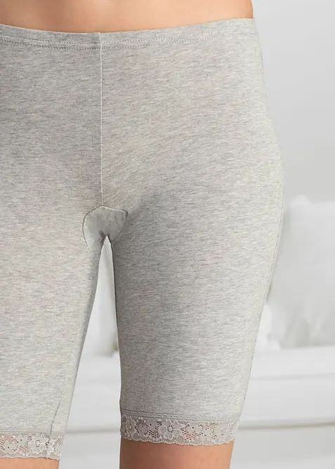 Boxers femme longs en matière douce, bonprix